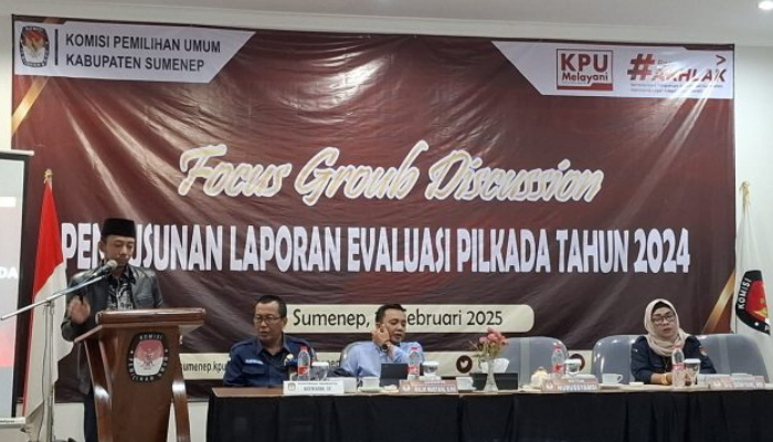 Kegiatan FGD KPU Sumenep berjalan khidmat. (Foto: Dok. warta9)