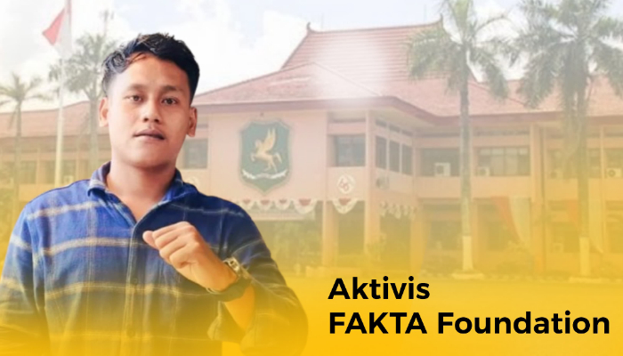 Aktivis Fakta Foundation, Abd. Halim. (Foto: Dok. Warta9)