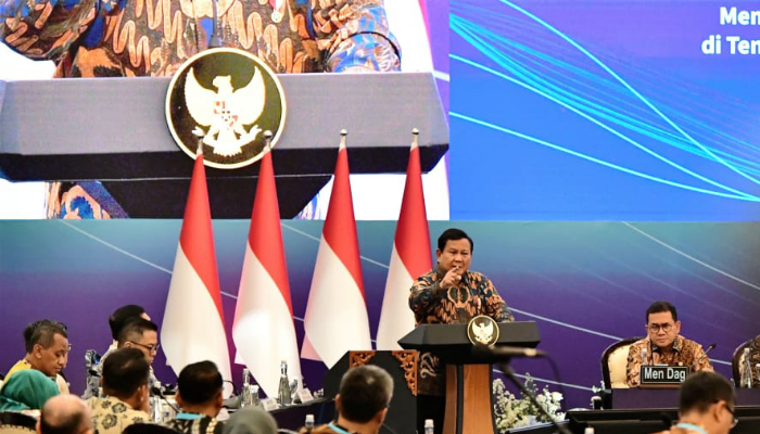 Presiden Republik Indonesia, Prabowo Subianto saat menyampaikan arahan dalam suatu acara. (Foto: Istimewa)
