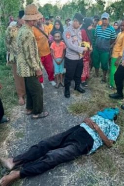 Petani Lansia Ditemukan Meninggal di Pinggir Jalan Desa Lobuk, Diduga Akibat Penyakit Asma
