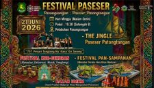 Pamflet Festival Paseser 2026 di Pelabuhan Pasongsongan yang akan menghadirkan pertunjukan 757 penari tongtong, festival budaya, dan bazar UMKM pesisir. (Istimewa)