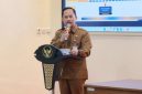 Kepala Bappeda Sumenep, Arif Firmanto, saat memaparkan strategi penguatan akuntabilitas kinerja dan tata kelola pembangunan daerah